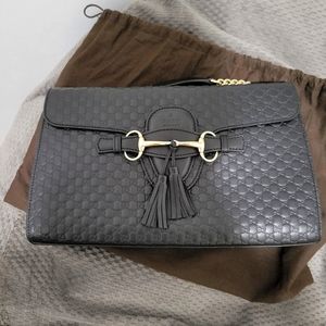 Gucci Black Emily Purse